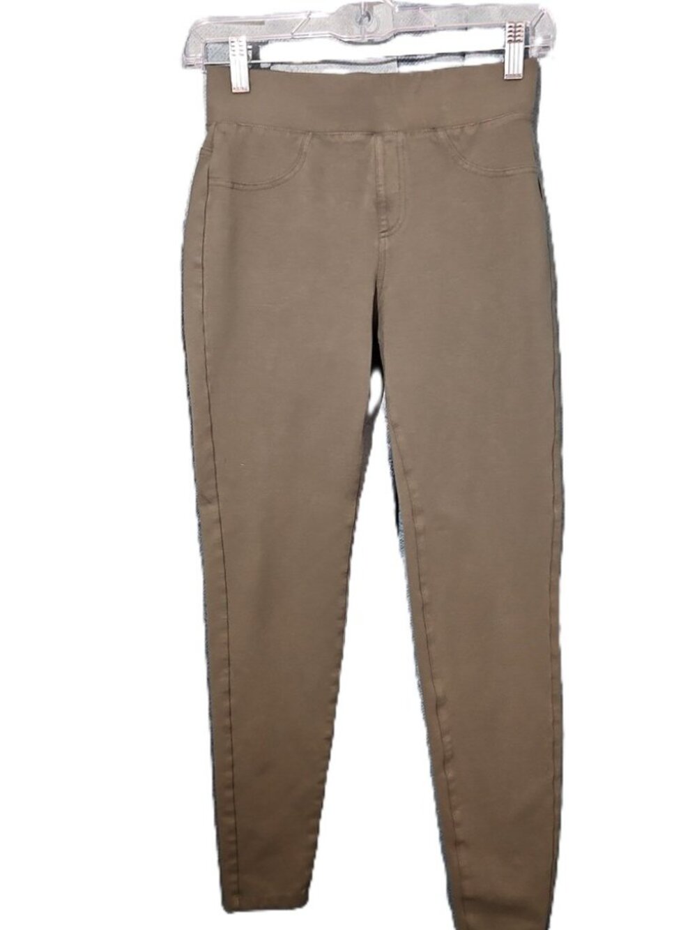 Tahari Women's Olive Green Mid Rise Jeggings - Size Small